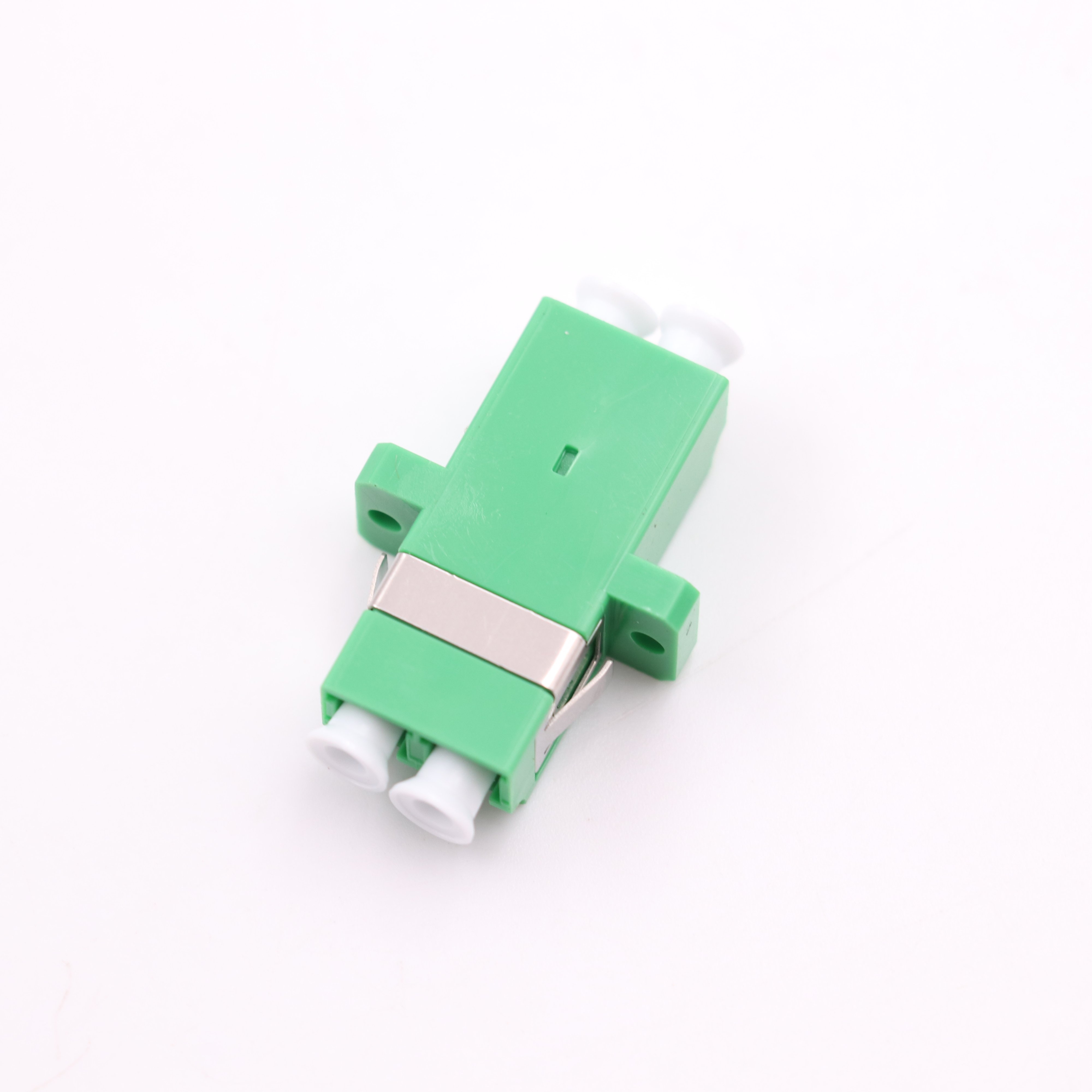 LC/APC Fiber Optic Adapter Green Color Fiber Coupler Duplex Single Mode LC Optical Connector For Network